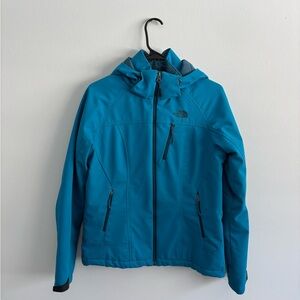 The North Face Teal Full-Zip Jacket
